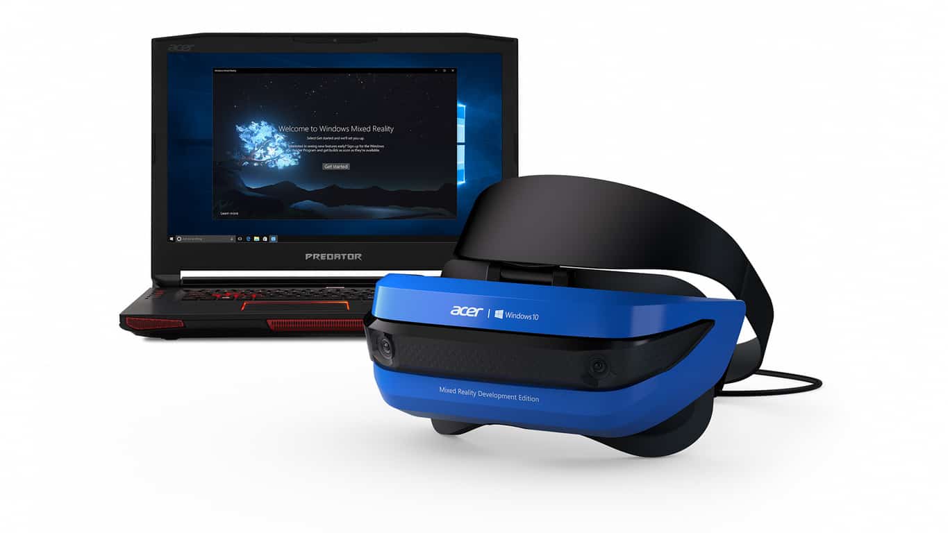The first Acer Windows Mixed Reality Dev kits will ship in the
