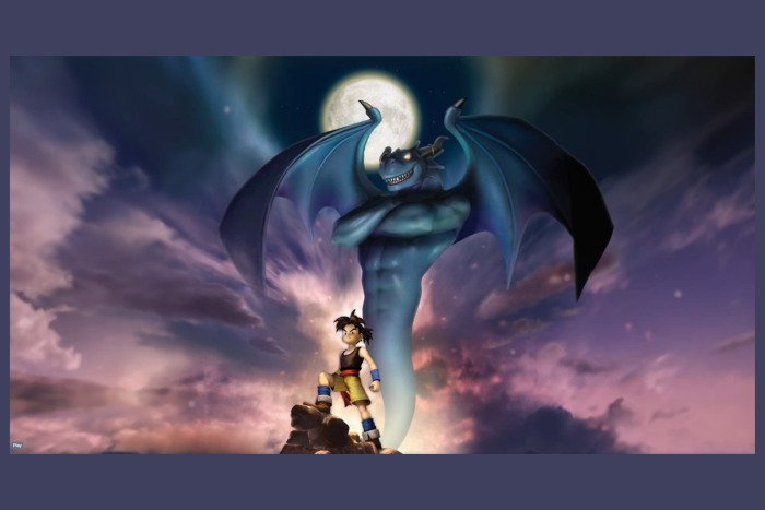 Microsoft's homage to Akira Toriyama new background