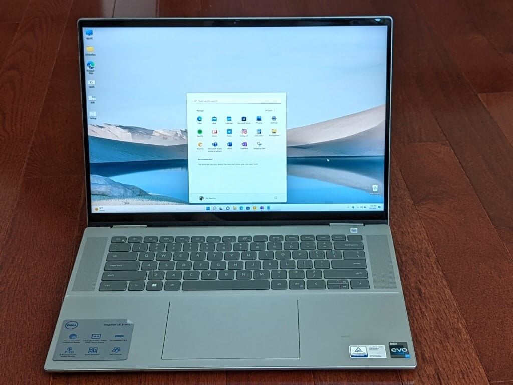Dell Inspiron 16 2-in-1 7620 Review: Big screen, good power, great for students
