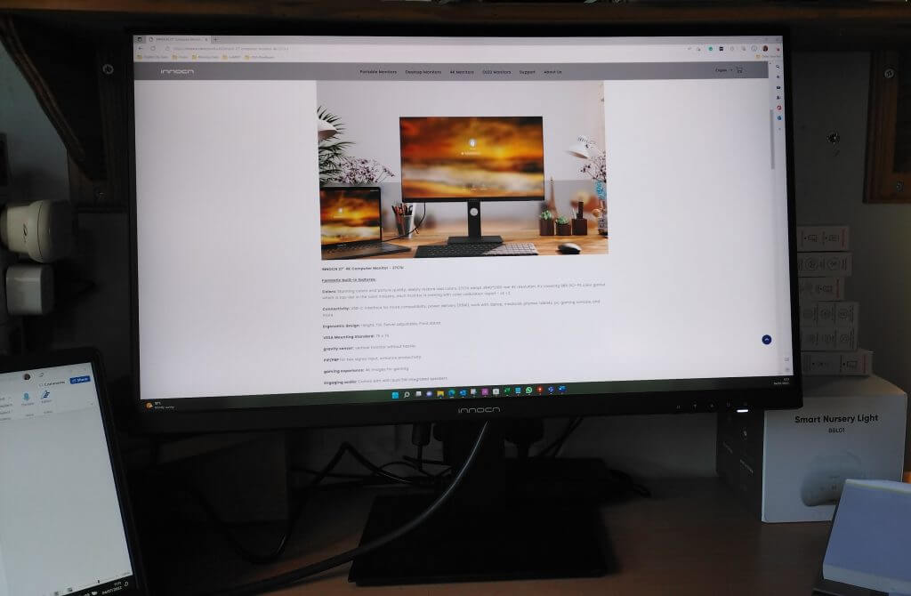 Innocn 27 inch monitor review: worth adding to your home office set up