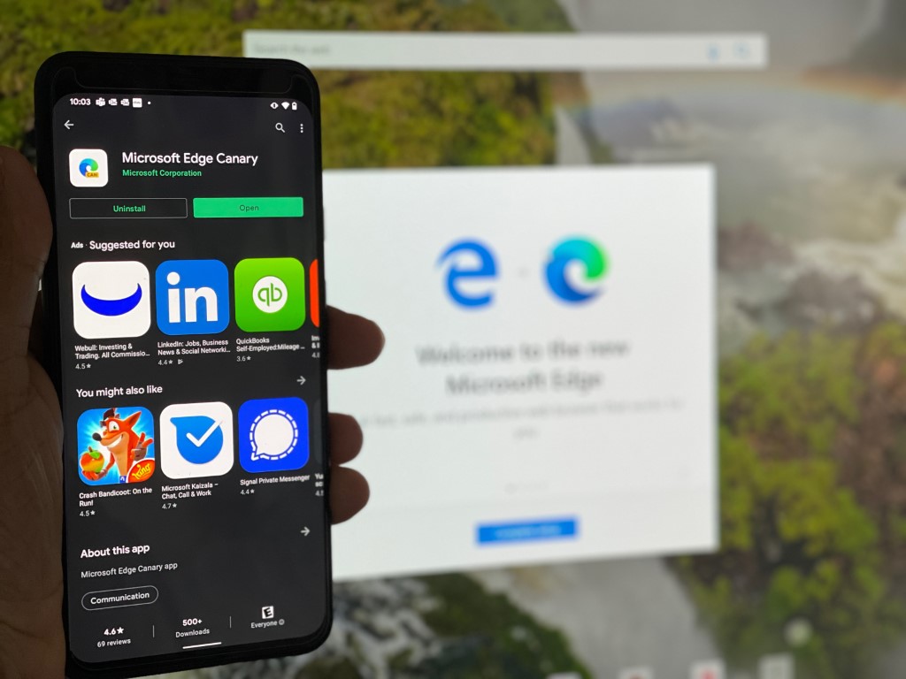 Microsoft Edge Canary has a new Web App Sidebar