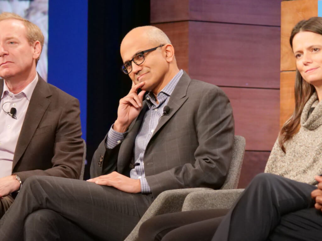 Microsoft shareholders push for transparency into company’s contracts