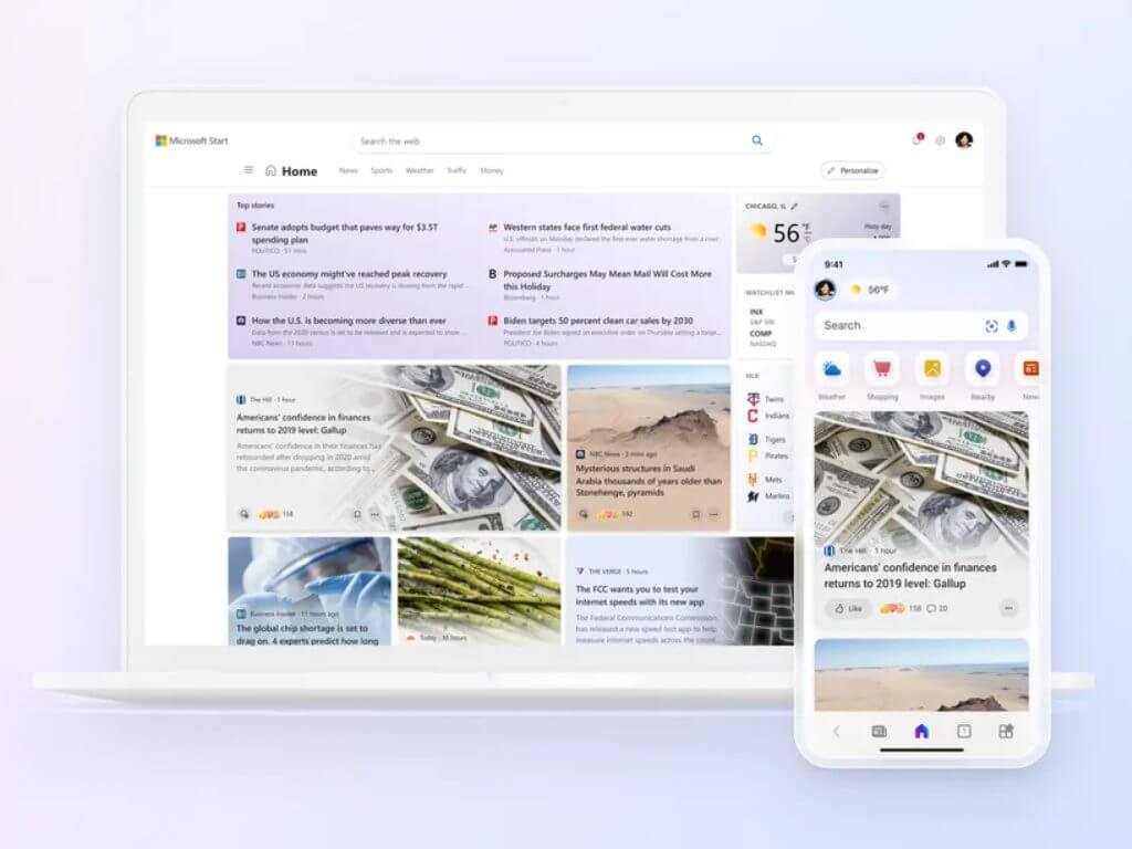 Microsoft Start is the company’s new personalized news feed across all platforms