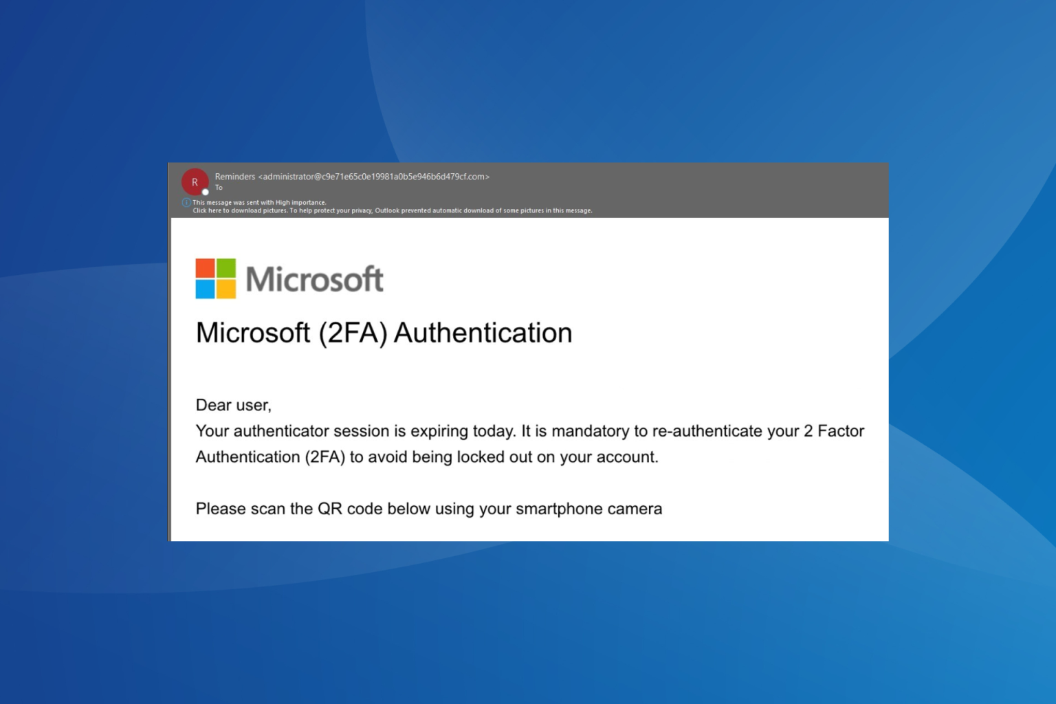Have you received a two-step verification setup email lately? It's not ...