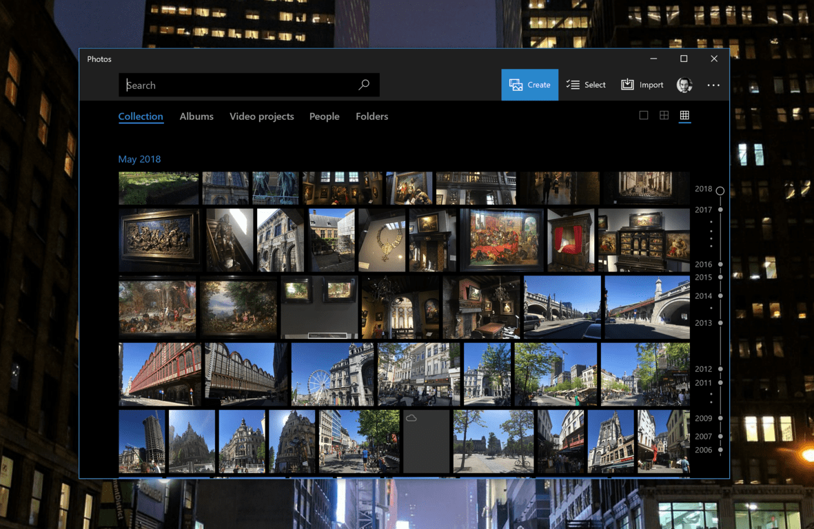 Fast Ring Windows Insiders get updated Photos app with new image editing UI