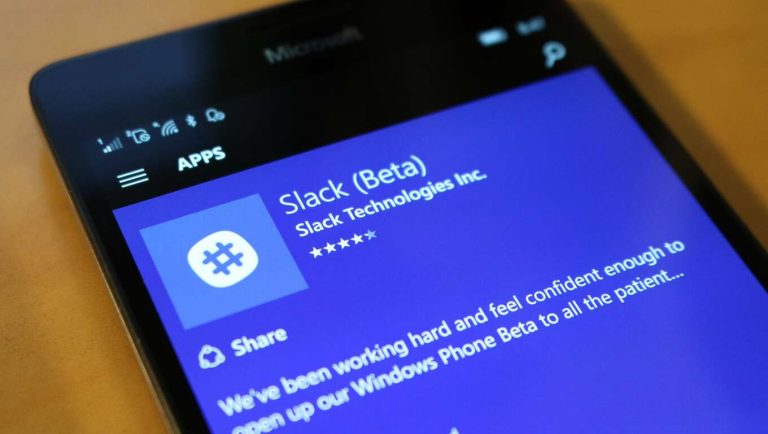 Slack’s Windows 10 desktop app is now available in the Windows Store