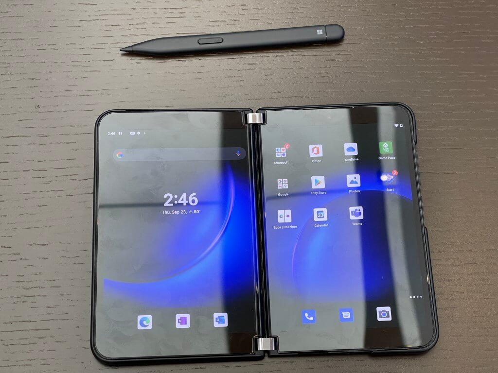 Without explanation, Microsoft says Launcher updates on Surface Duo will now come with system updates
