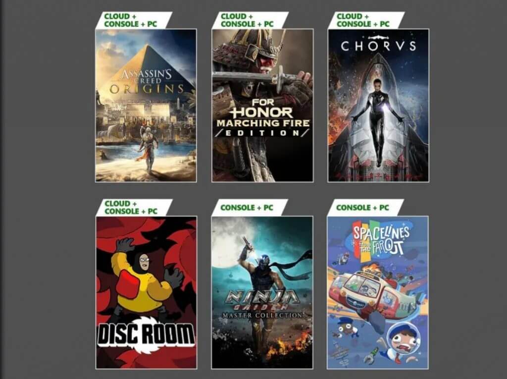 Assassin’s Creed Origins, For Honor: Marching Fire Edition, and more are coming soon to Xbox Game Pass