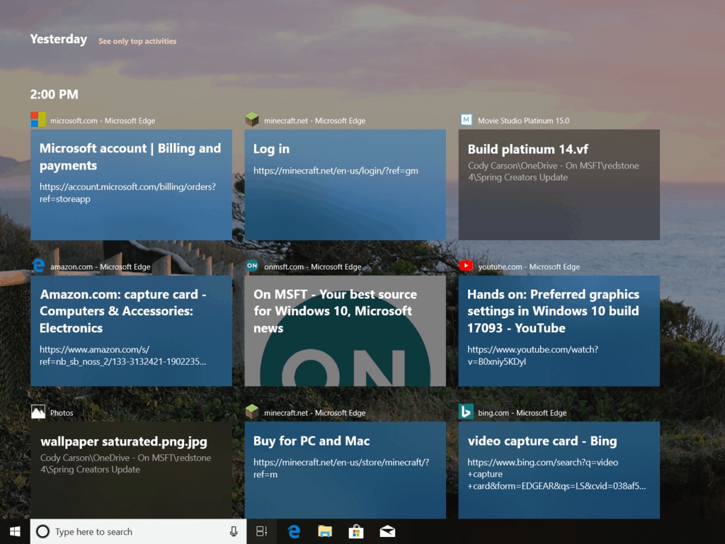 [Updated] New Windows 10 Insider build brings changes to Power Menu and Timeline