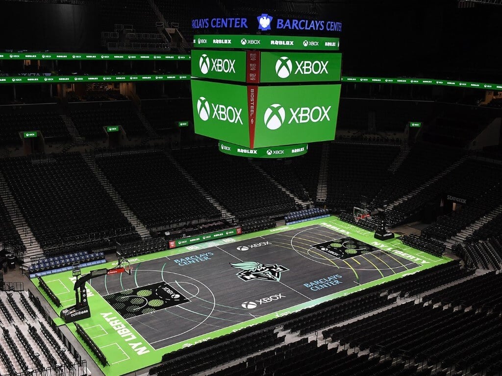 New York’s Barclays Center to feature official Xbox court for this week’s WNBA games