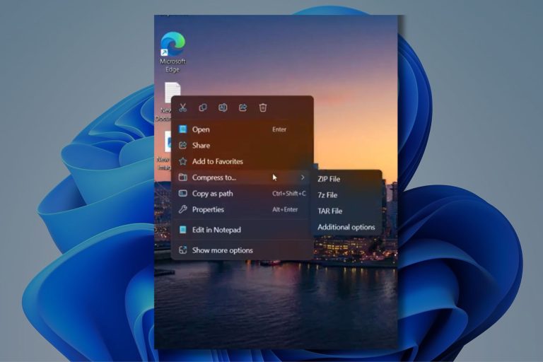 You will soon be able to create TAR and 7Z archives in Windows 11 22H2 ...