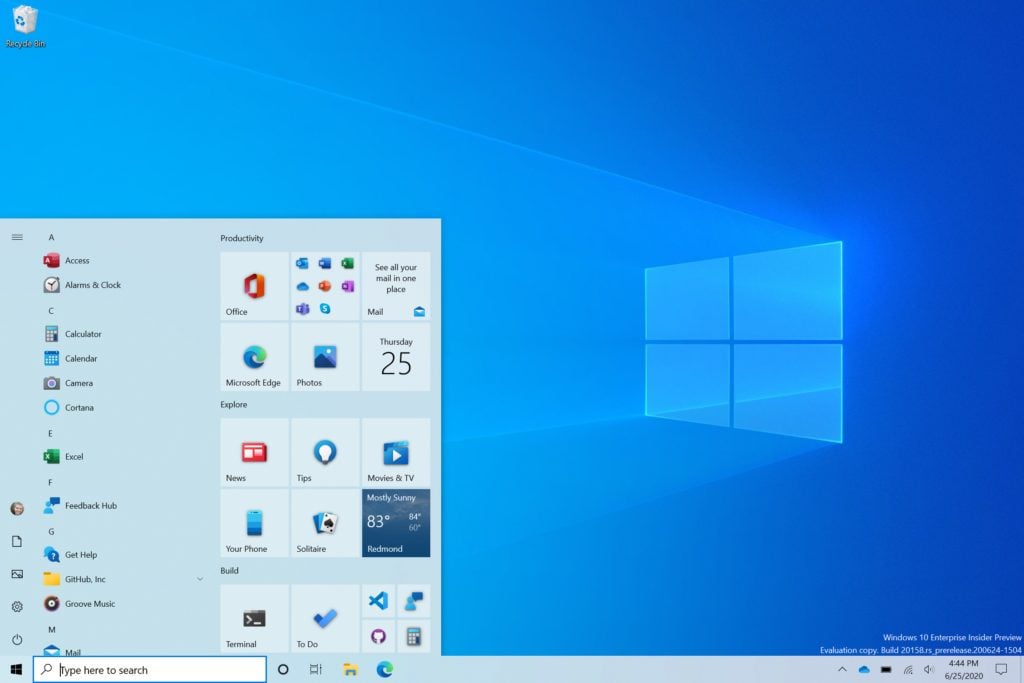 Windows 10 Insider build 20185 (Dev Channel) brings minor changes to DNS Settings and MDM policies