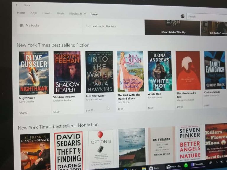 Microsoft highlights how you can browse books in the Windows Store