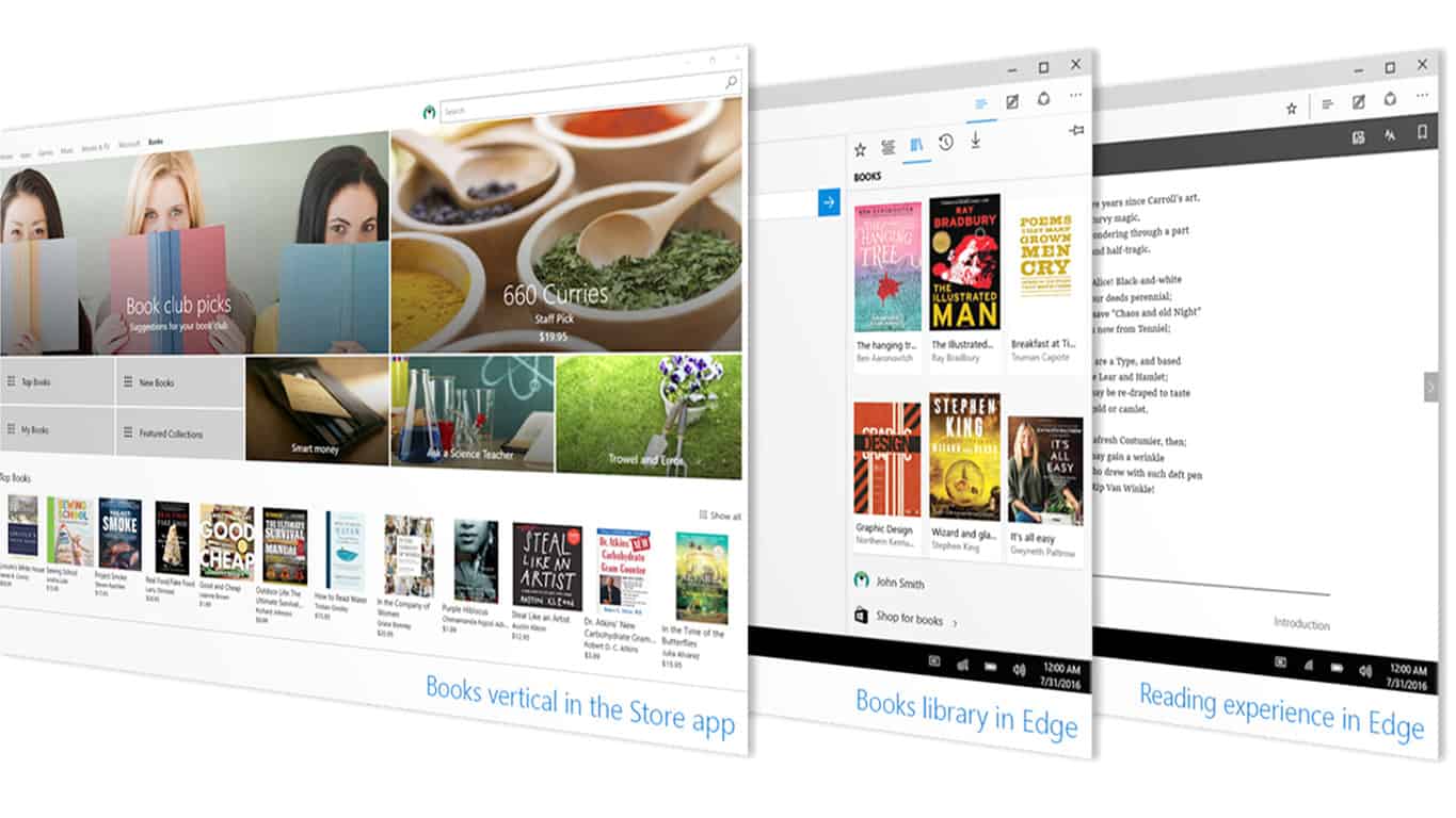Microsoft Store to give up on Books category, refunds available