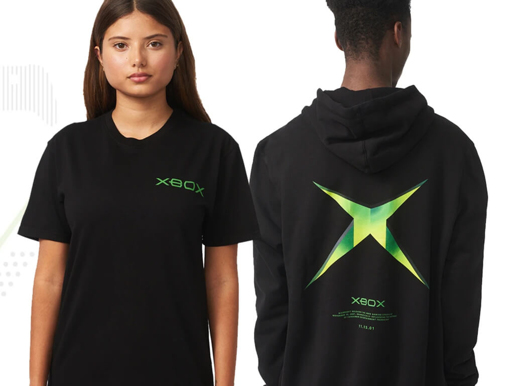 Microsoft releases new Xbox 20th Anniversary and Xbox Sphere clothing lines