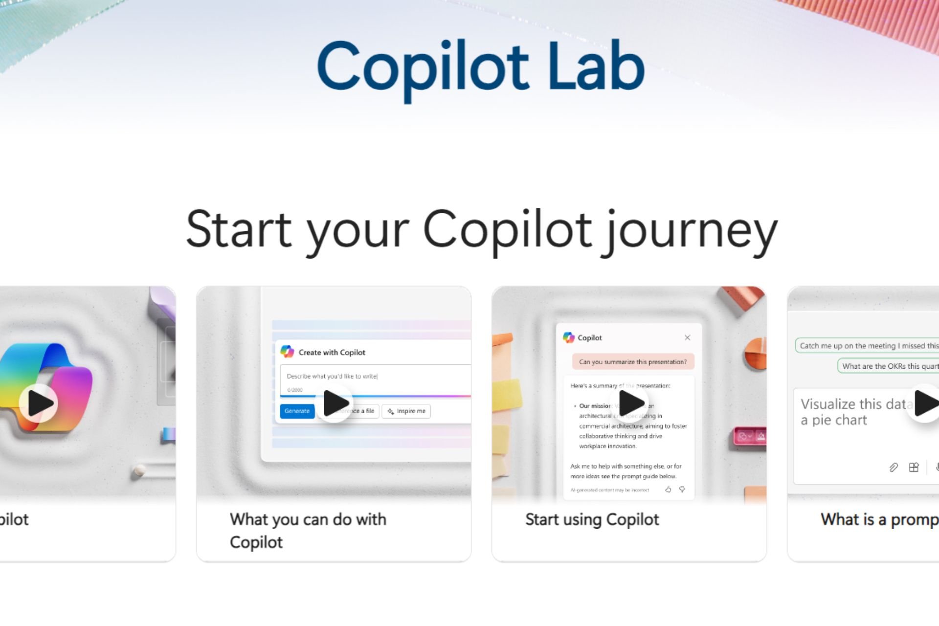 Copilot lab mobile