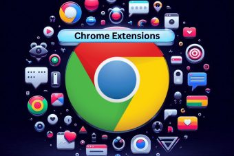 An AI generated image of Chrome extensions