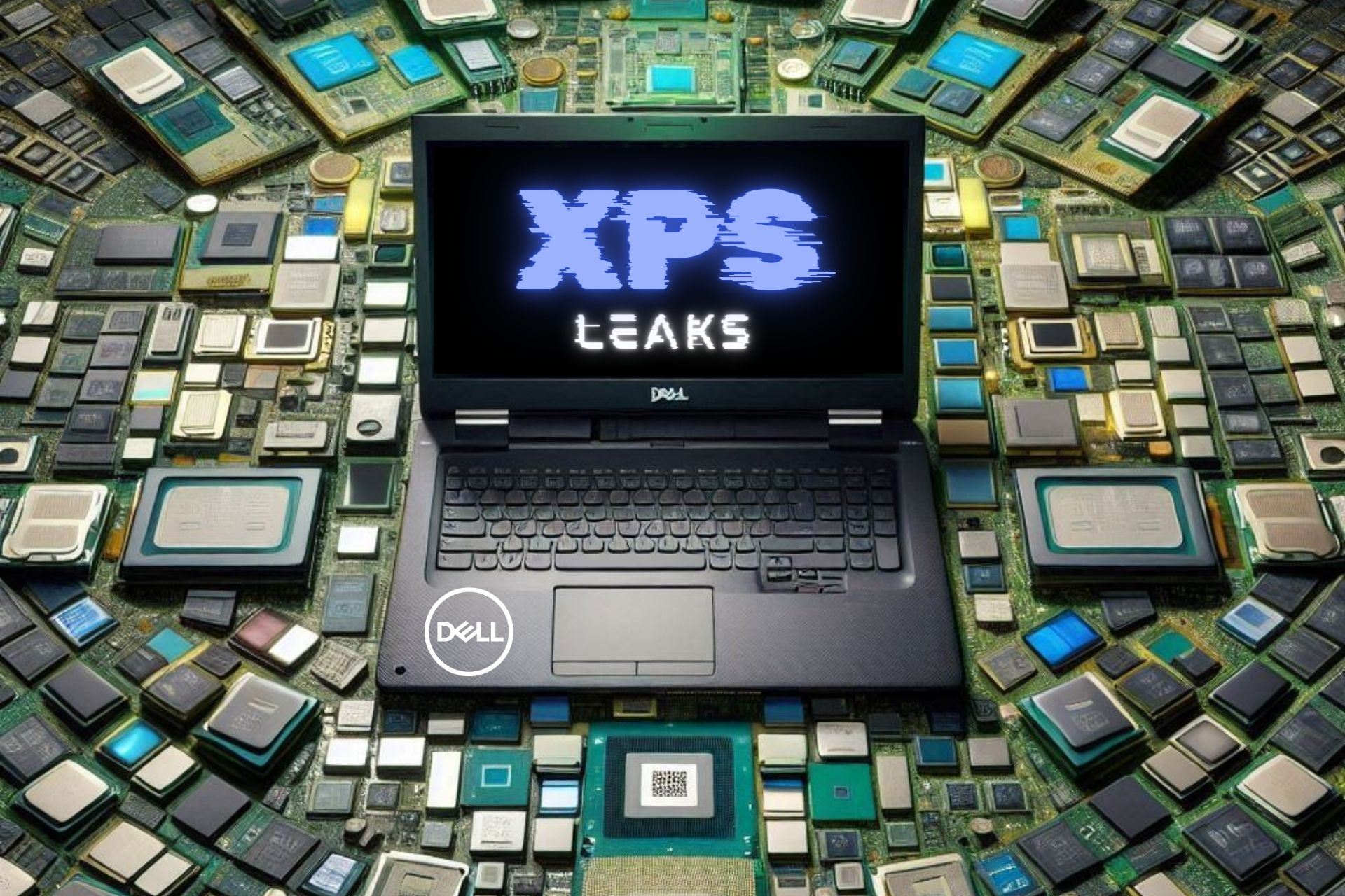 An AI generated image of Dell's XPS Roadmap leaks
