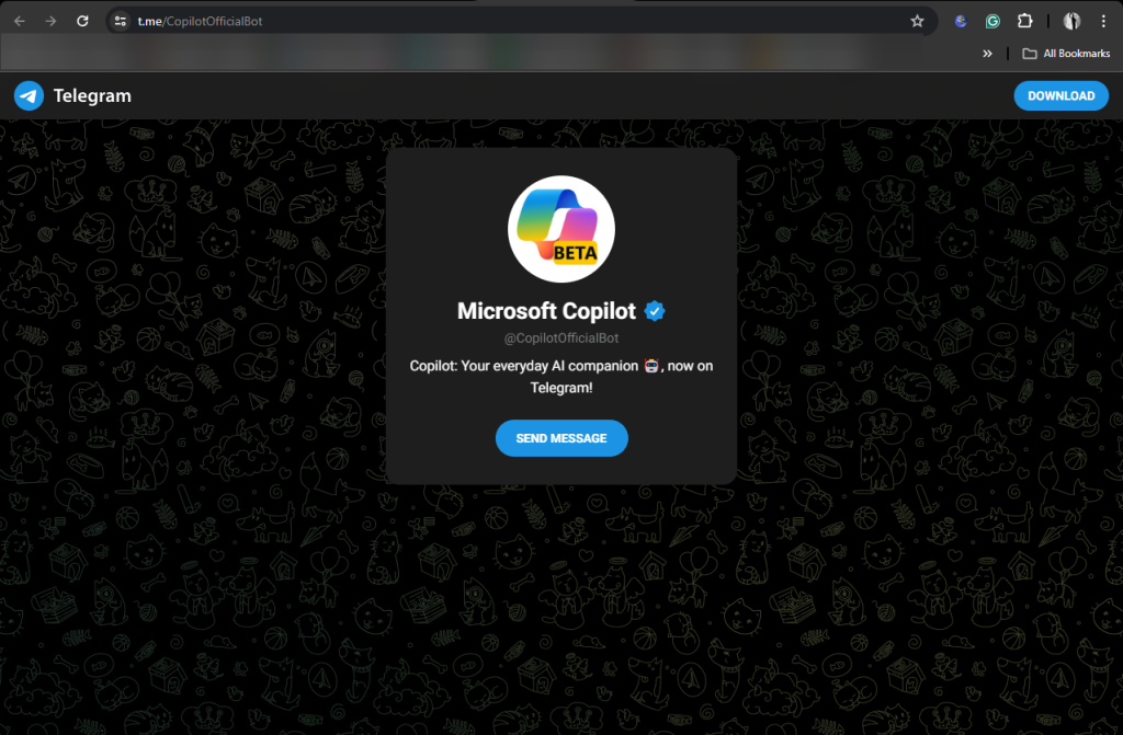  Copilot in Telegram