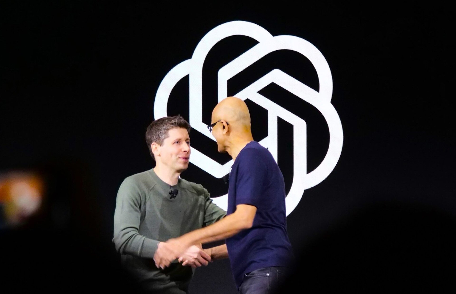 Sam Altman and Nadella