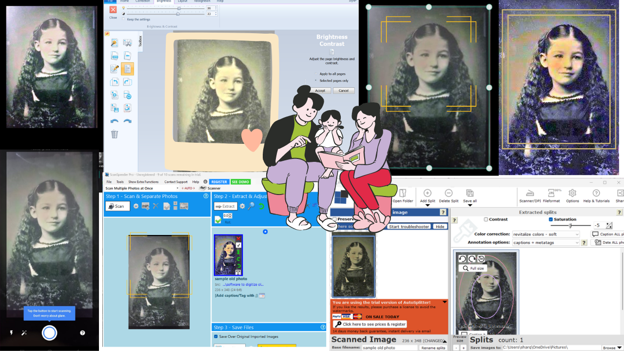 software to digitize old photos