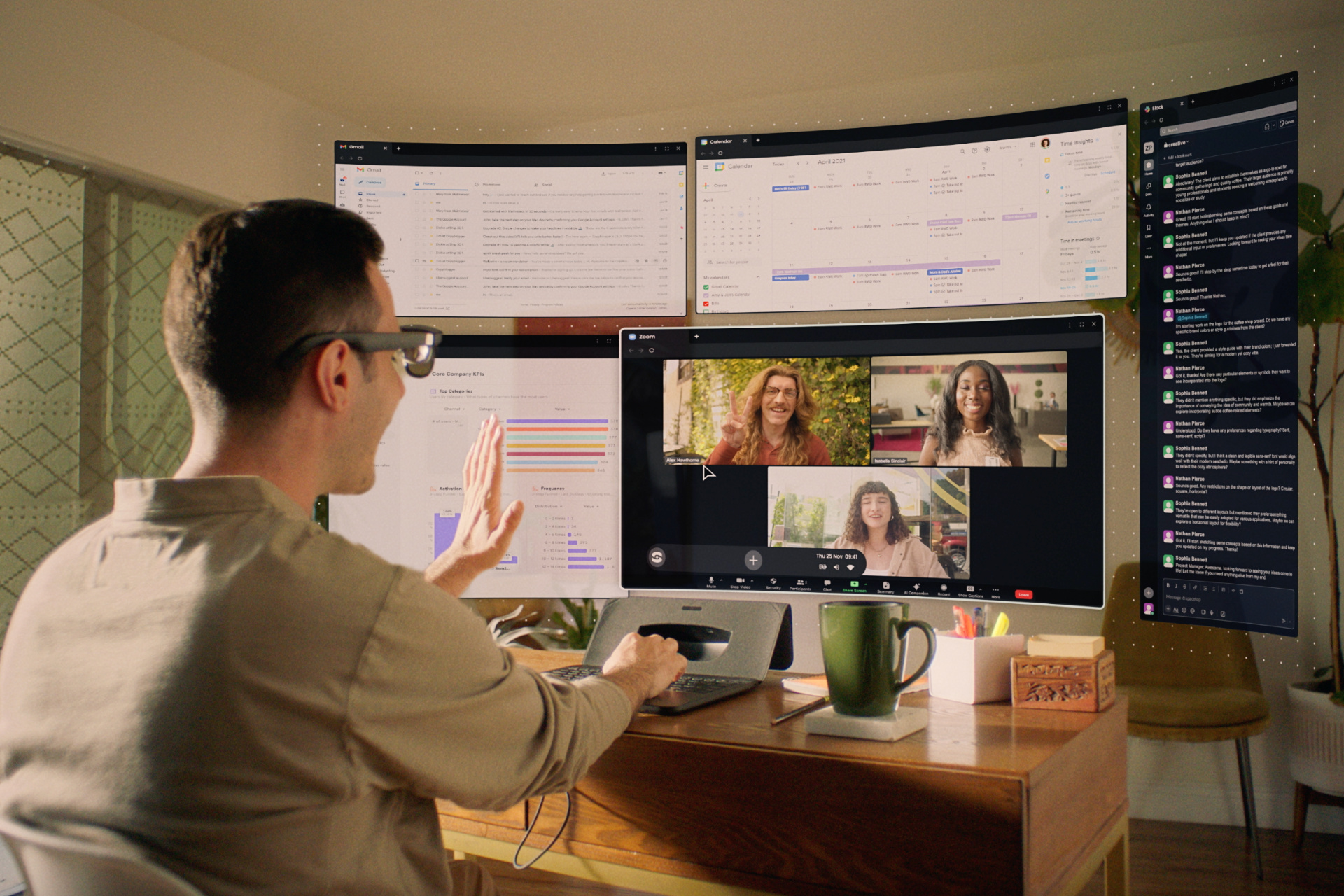 Spacetop G1 is a laptop with AR glasses instead of the physical screen ...