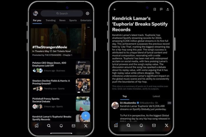 X unveils 'Stories' that uses GrokAI to summarize trendy stories