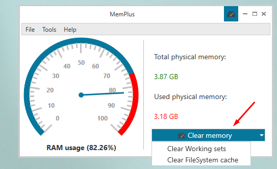 Clear memory