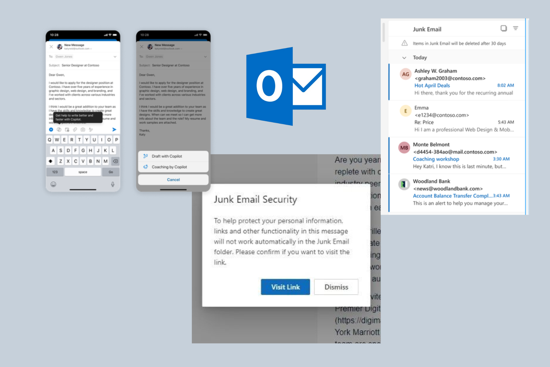 Outlook for personal use now comes with Copilot and better security features