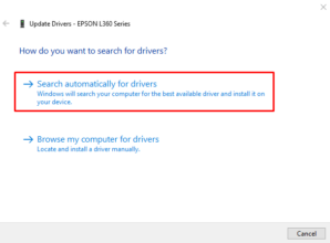 Epson L360 Driver - How To Install It on Windows 11, 10, and 7