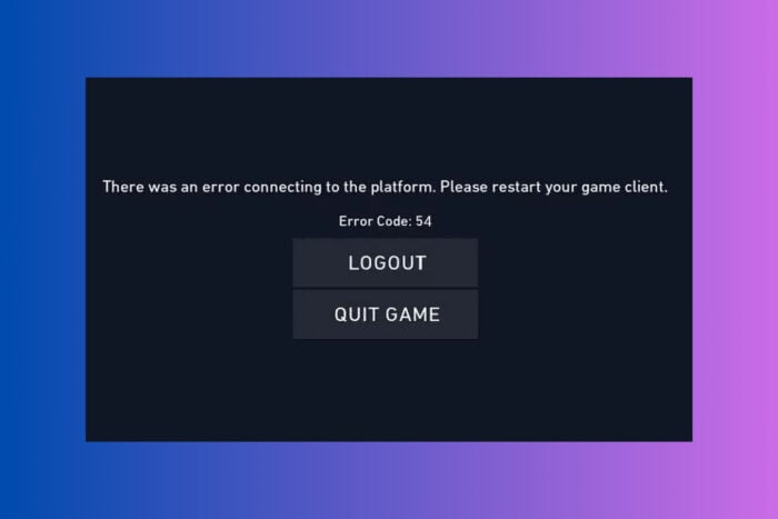 How to fix Error 54 in Valorant