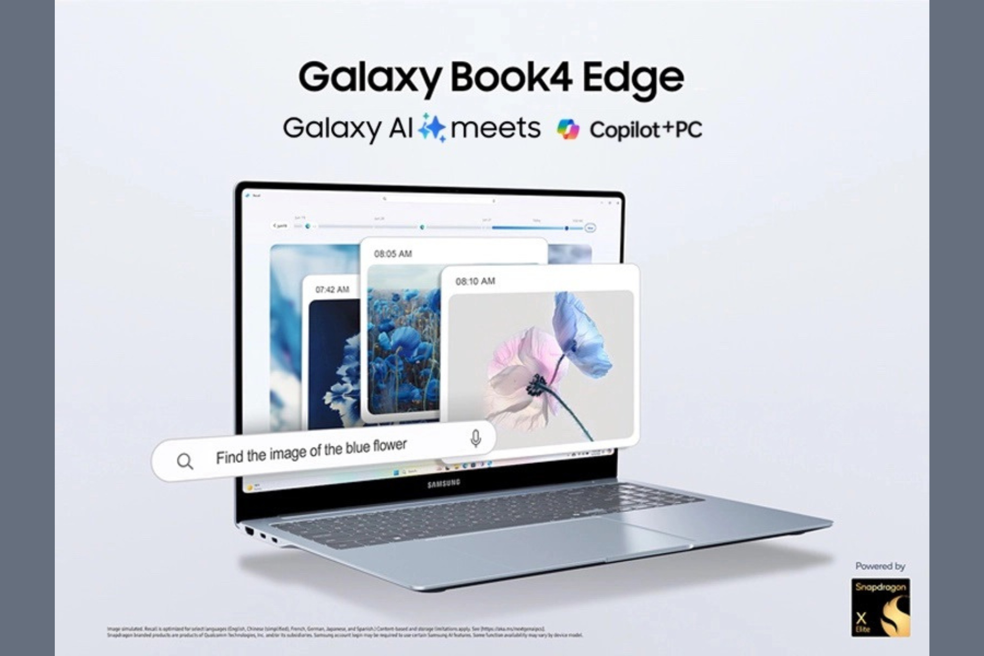 First Galaxy Book4 Edge benchmarking test