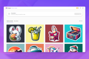 Microsoft Designer: Create customized stickers with Sticker Creator