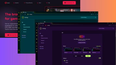 Download Opera Gaming Themes