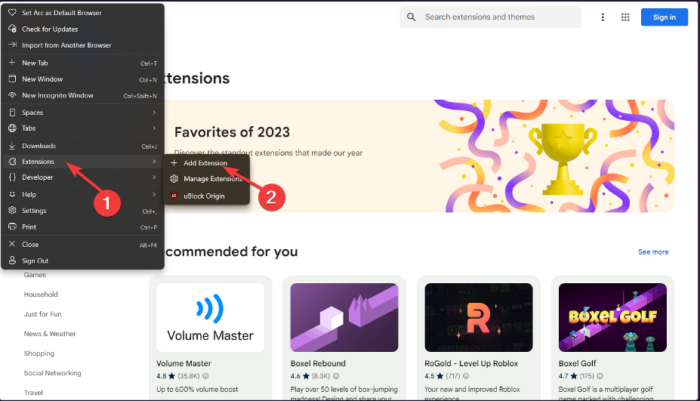 Easy Ways to Manage Arc Browser Extensions
