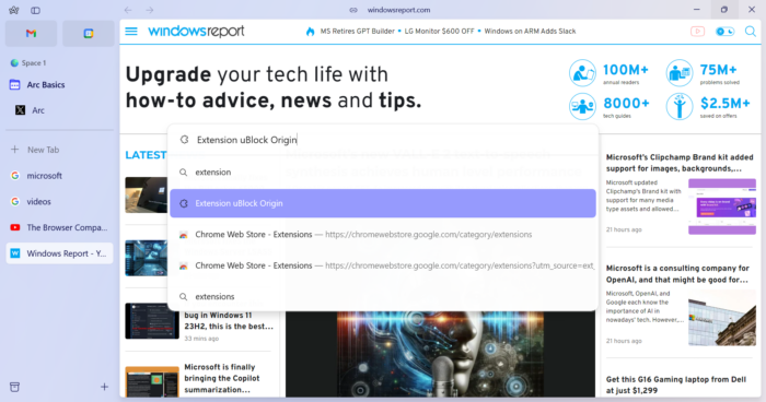 Arc Browser Review: Feature-Packed but Riddled with Bugs