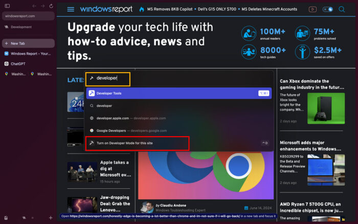 Arc Browser Developer Tools - Can You Use It for Your Projects?