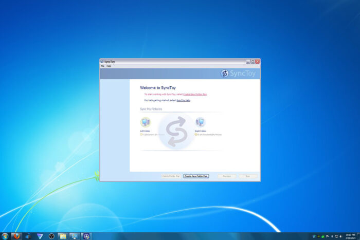 synctoy windows 7