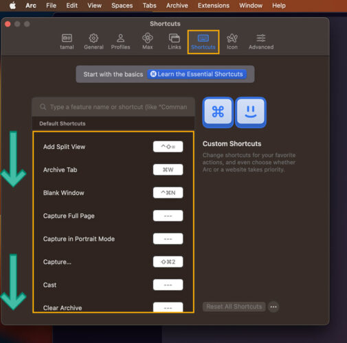 Arc Browser Commands - 11 Best Shortcuts for Fast Surfing