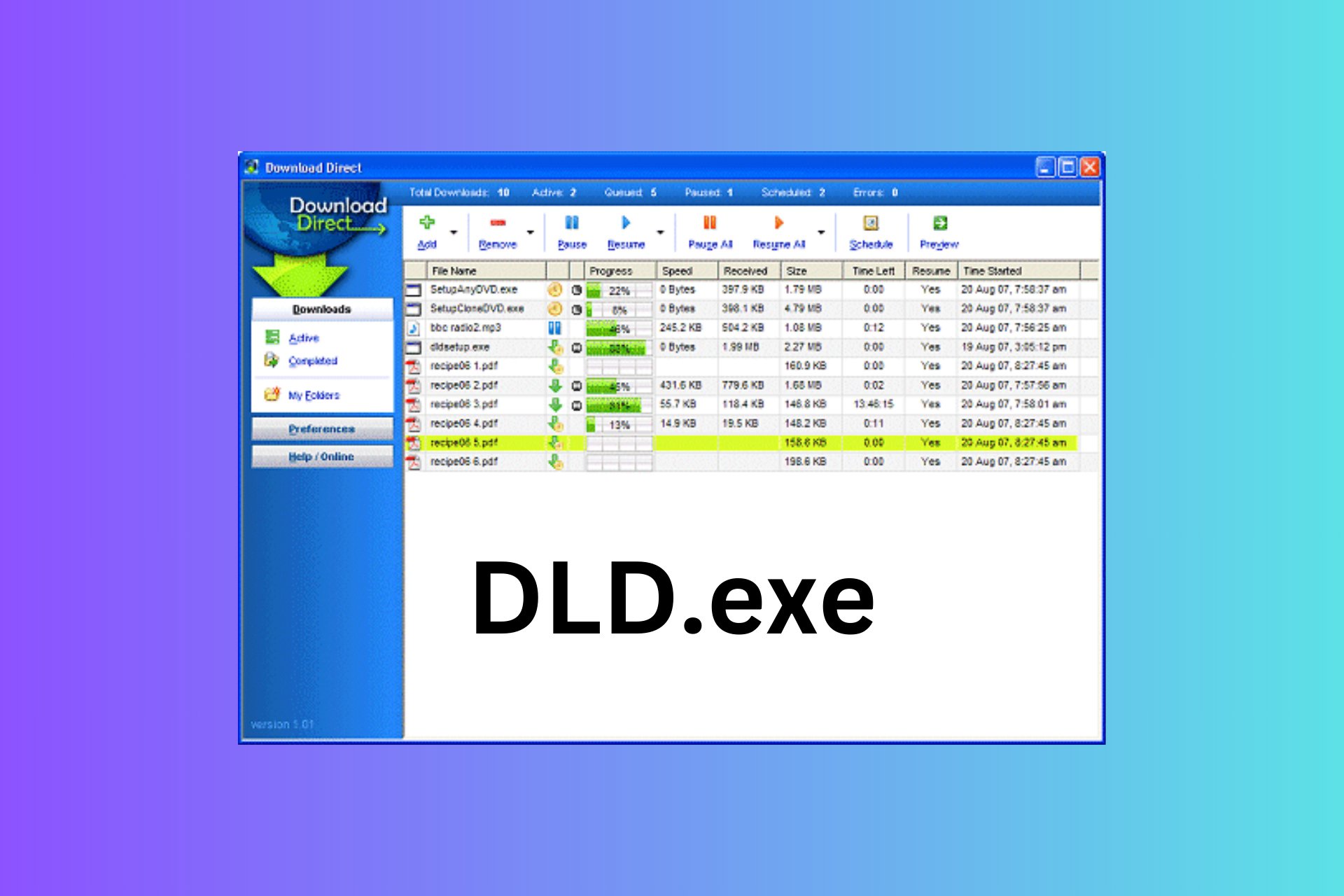 Is Dld.exe safe?