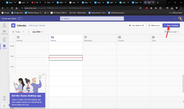 How to Create a Microsoft Teams Meeting Link