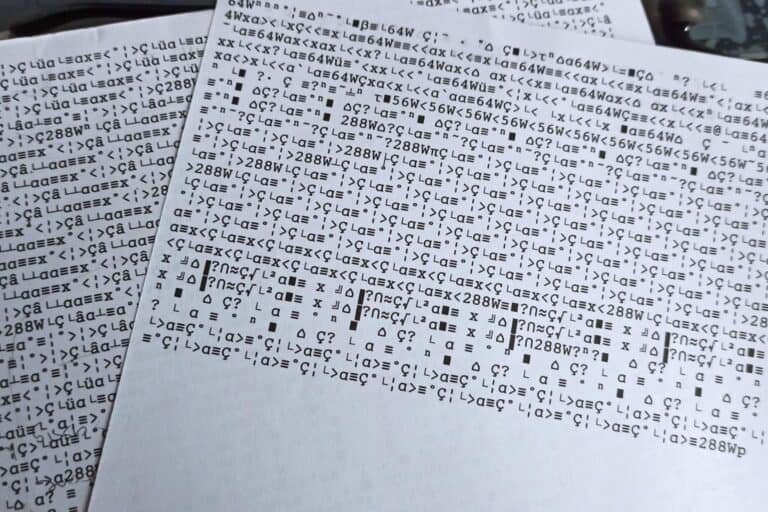 6 Ways to Fix Printer That is Printing ASCII Characters