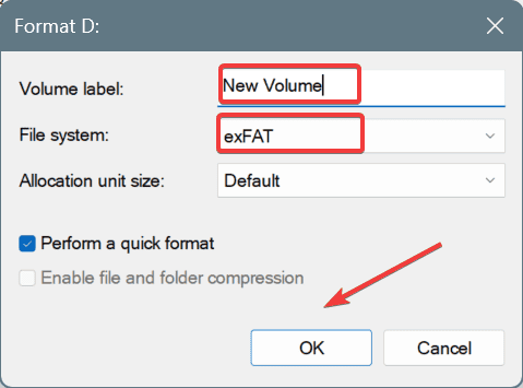 format to fix sandisk cruzer not recognized