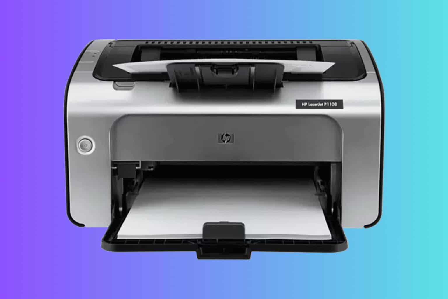 How to install the HP LaserJet p1108 driver