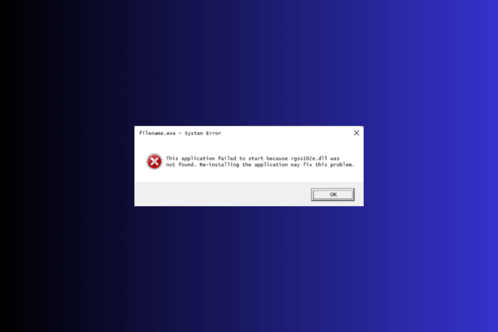 Rgss Rtp Fix How to Fix RGSS102E.DLL Could Not Be Found