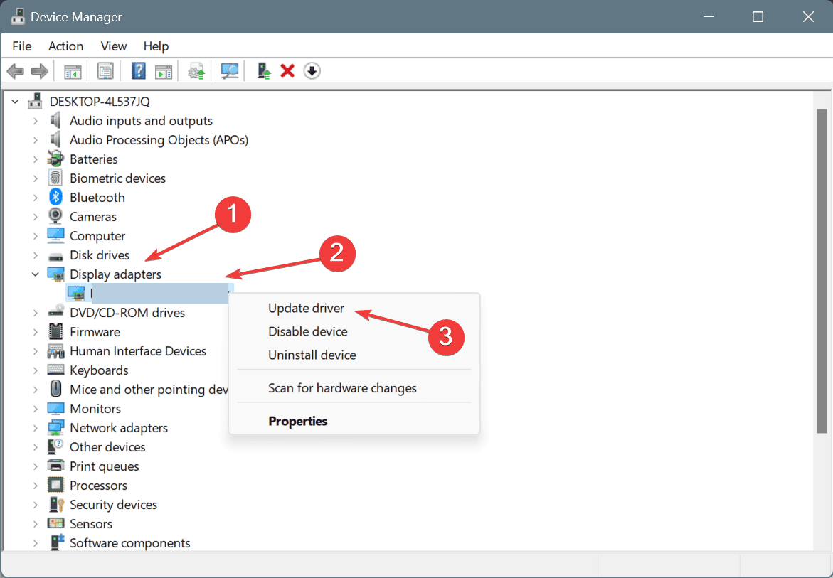 update graphics driver to fix REF_UNKNOWN_LOGON_SESSION