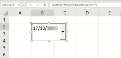 Microsoft Date and Time Picker Control - How To Enable and Use It