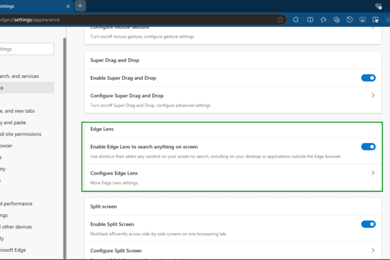 Experiments Edge Microsoft experiments with