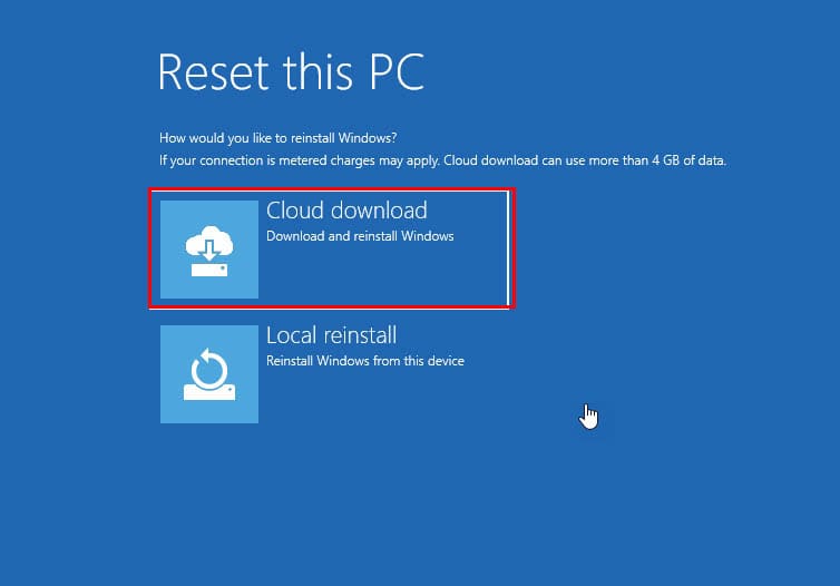 cloud download