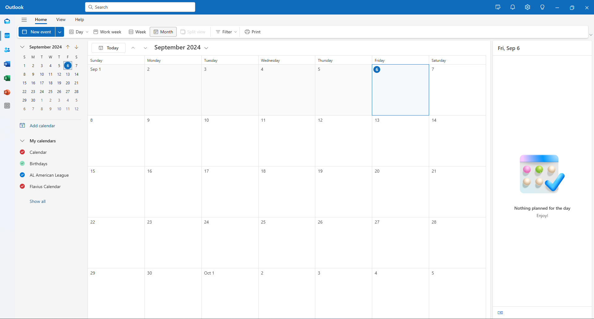 new outlook calendars